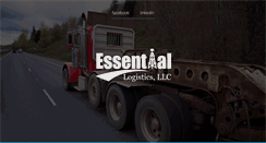Desktop Screenshot of essentiallogistics.net